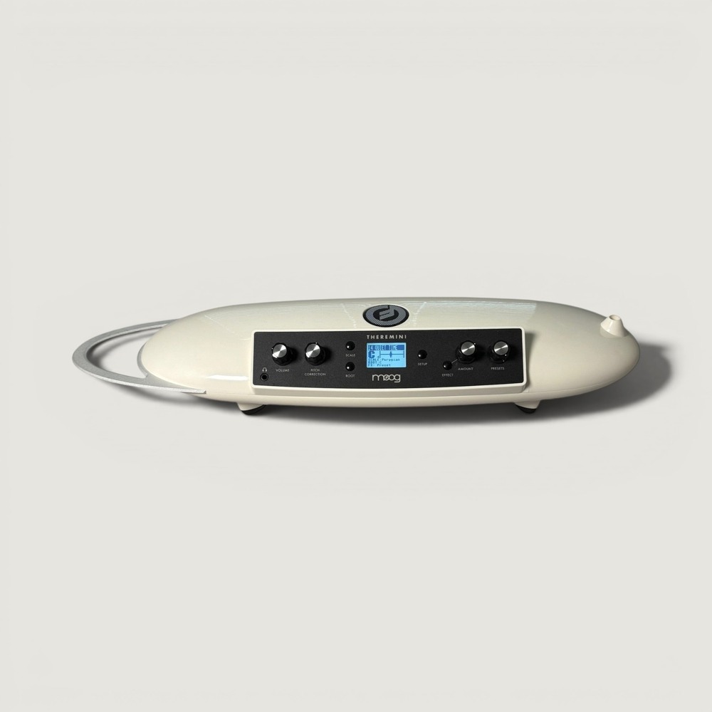 Moog Theremini Digital Theremin Synthesizer White with Original Box & Manual
